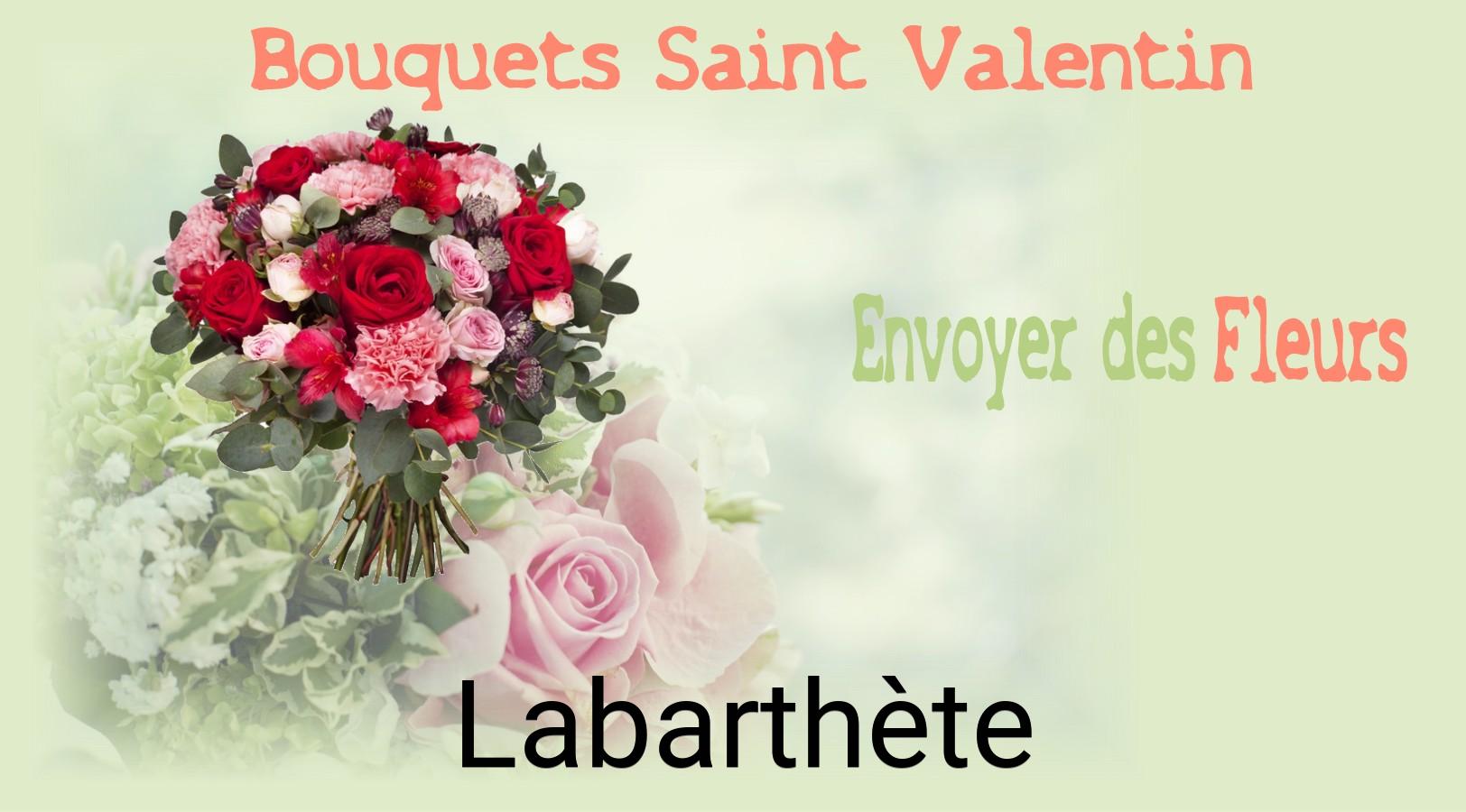 Roses de Saint-Valentin livrées à Labarthète